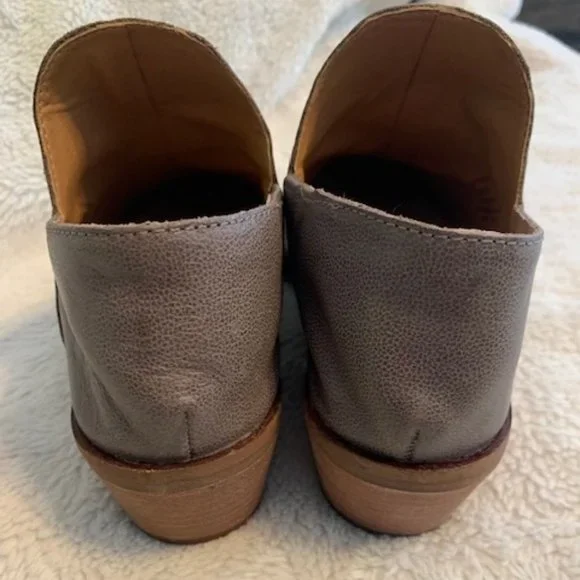 Gray Lucky Brand Booties Sz 7 M - Picture 5 of 11
